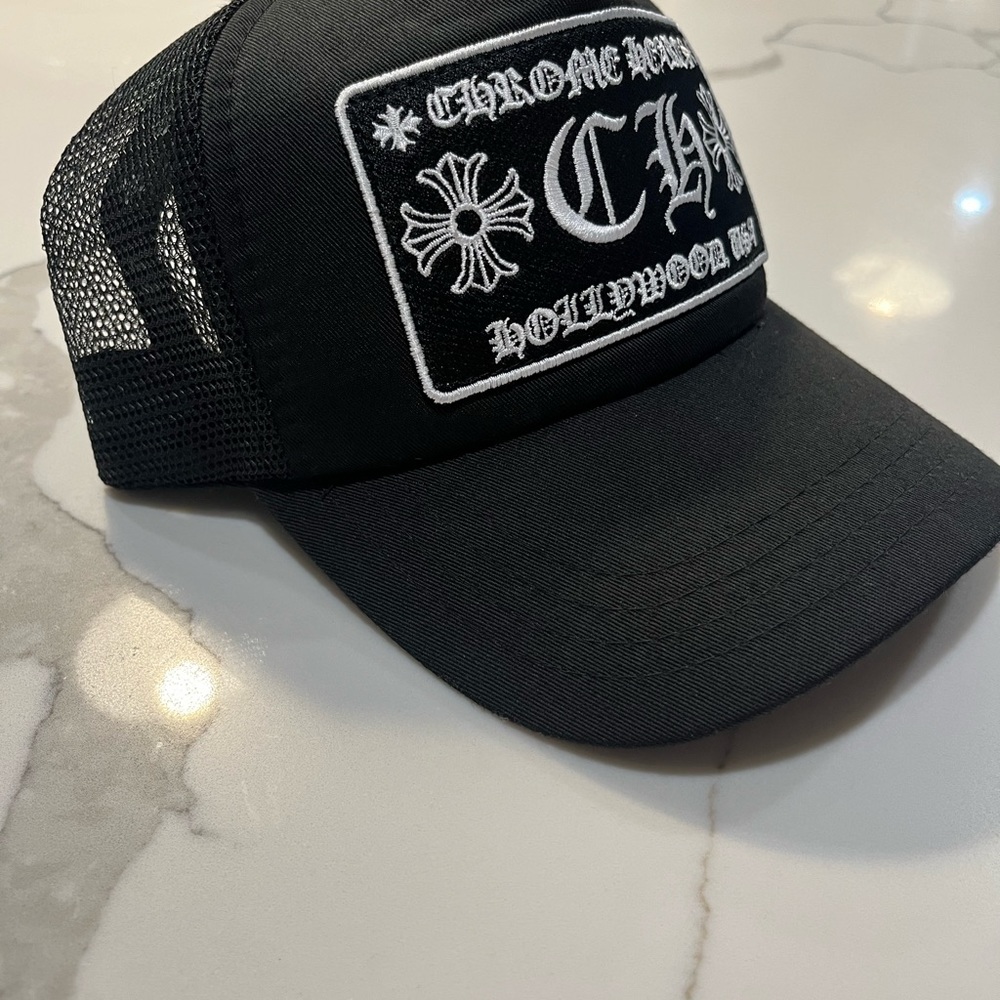 Chrome Hearts Hollywood, USA Trucker Hat